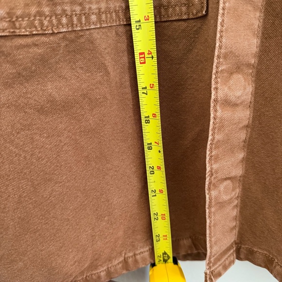 Zara Brown Cropped Utility Jacket – NWOT – Size S - Picture 6 of 8